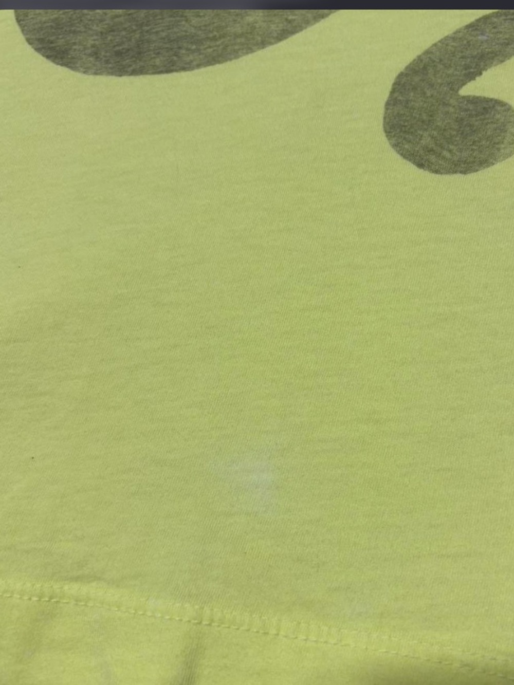 Sol Angeles x Anthropologie “Take It Easy” Neon Yellow Graphic Tee Size XS - Picture 5 of 5
